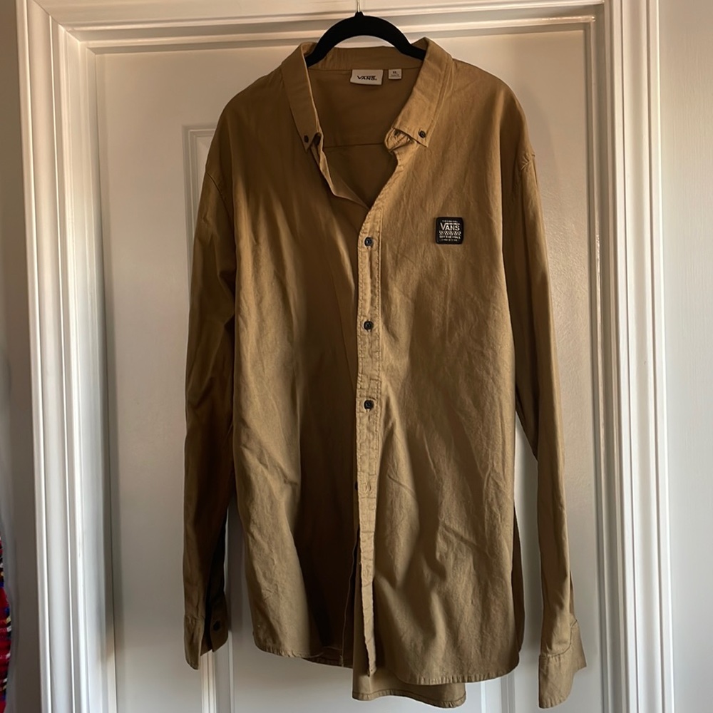 Vans dress shirt Xl